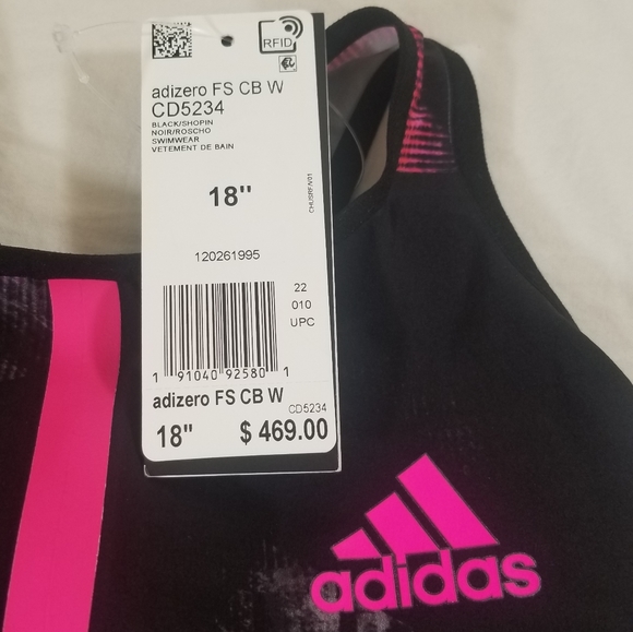 Adidas Adizero XVIII Freestyle Close Back Swimsuit - Picture 6 of 8